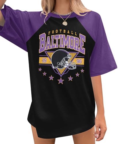 Amazon.com: Oversized Football Jersey Tshirt Women Game Day